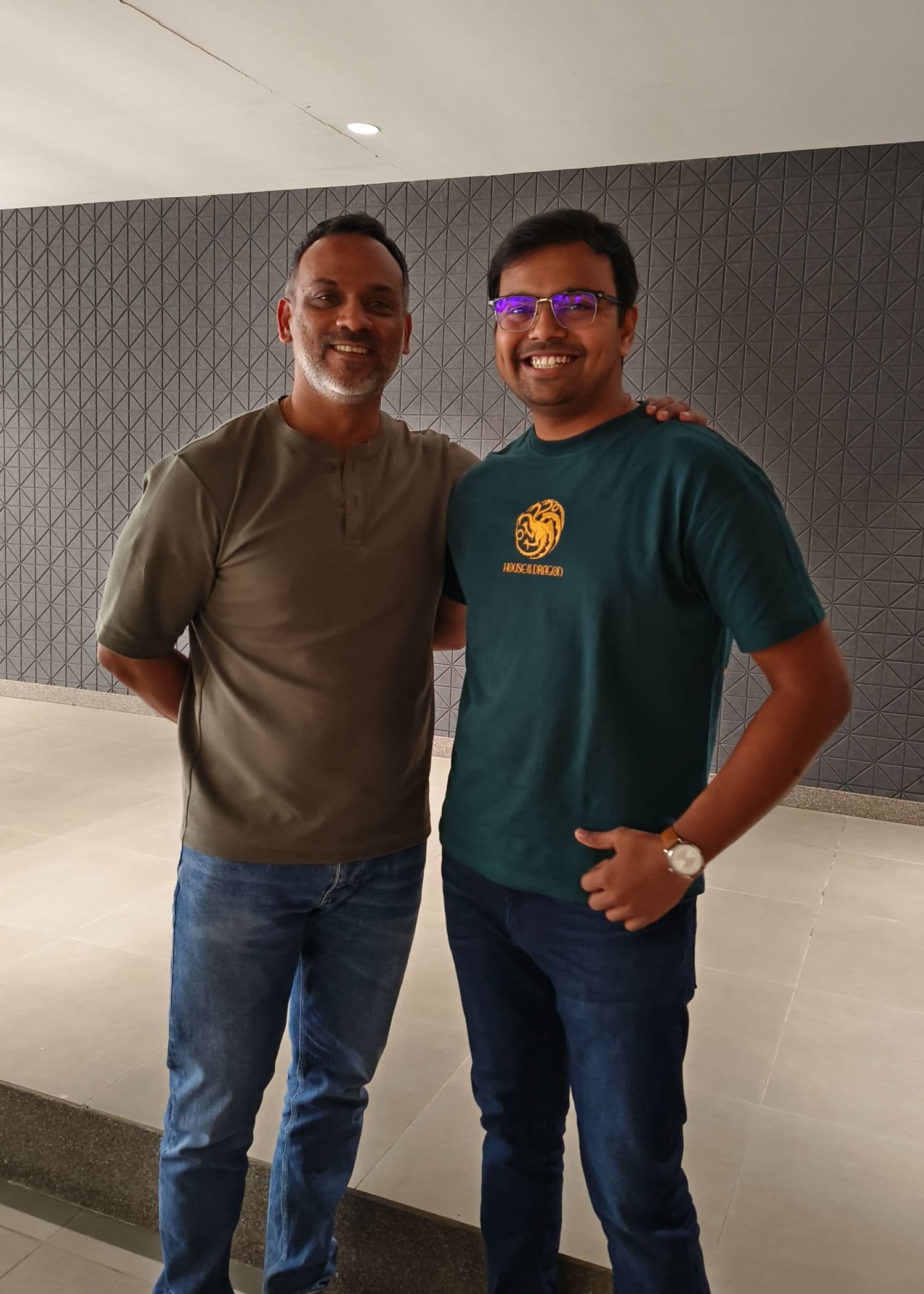 With Karthik Rangappa